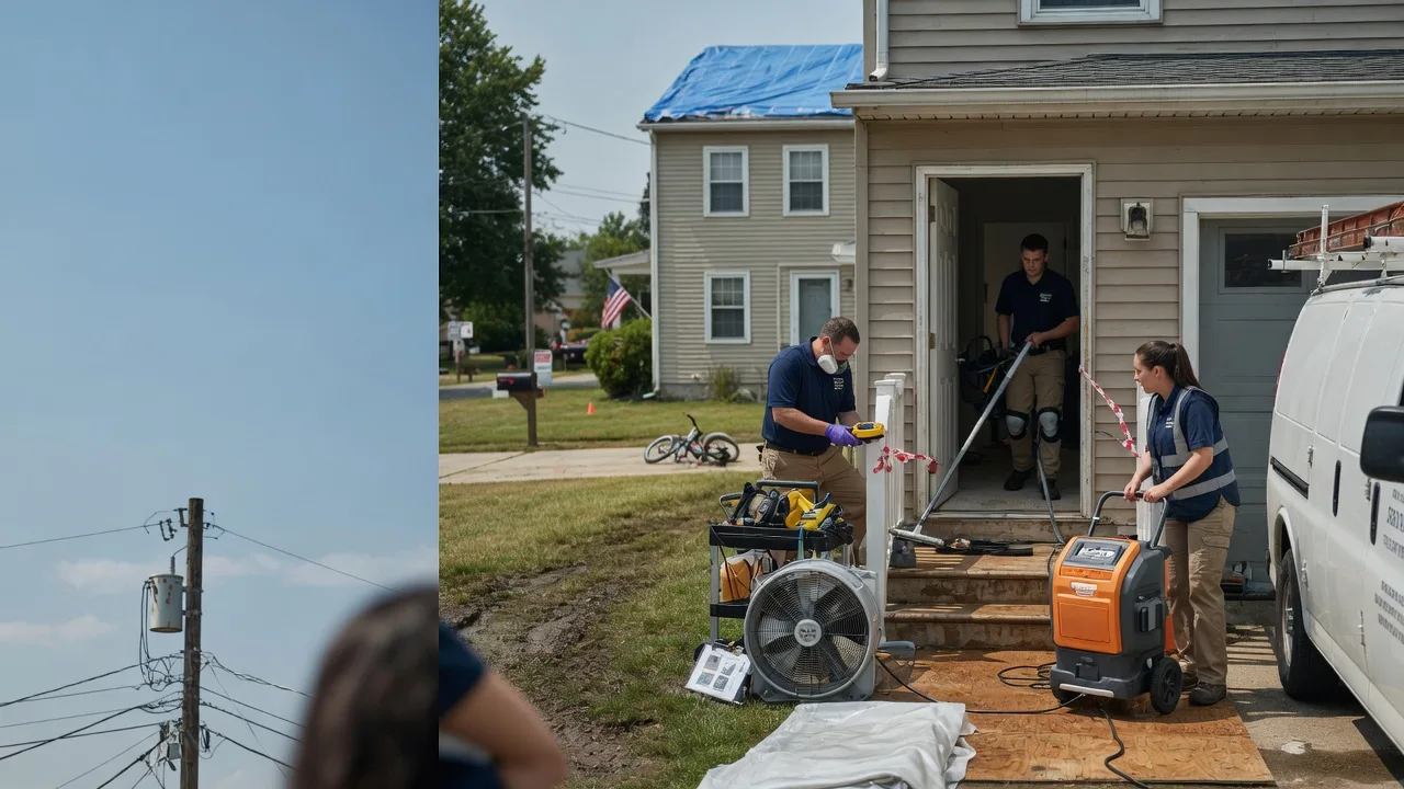 Water Damage Repair in Welling, OK near me